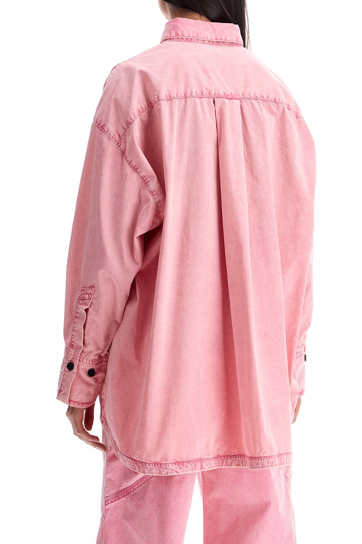 The Attico oversized pink shirt Topwear The Attico