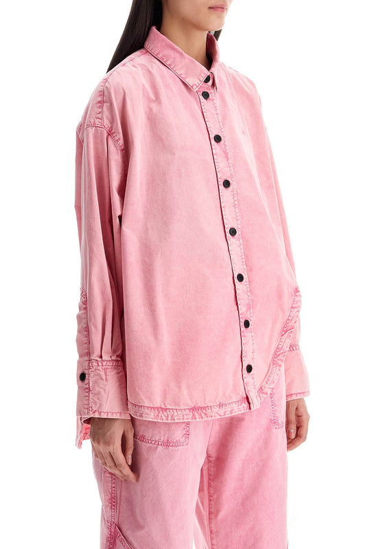 The Attico oversized pink shirt Topwear The Attico