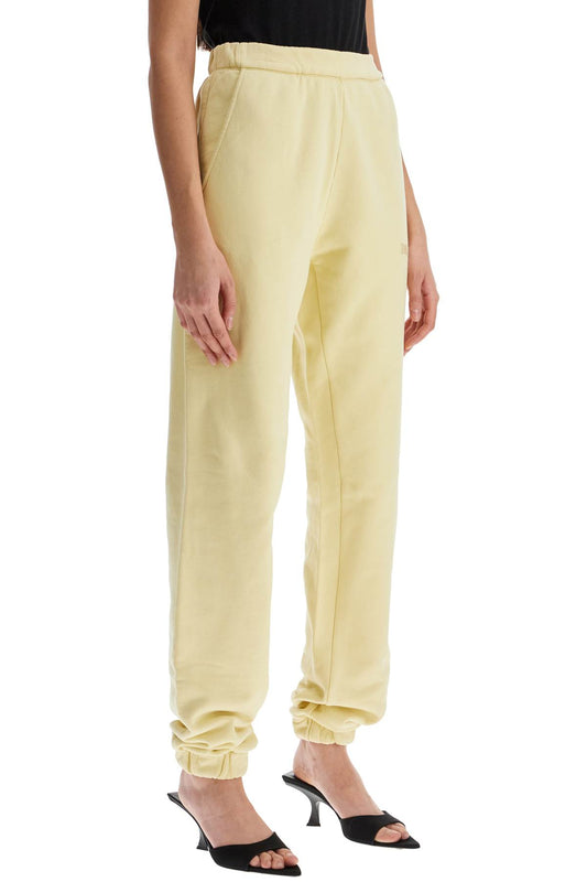 The Attico high waist loose yellow cotton pants Trousers The Attico