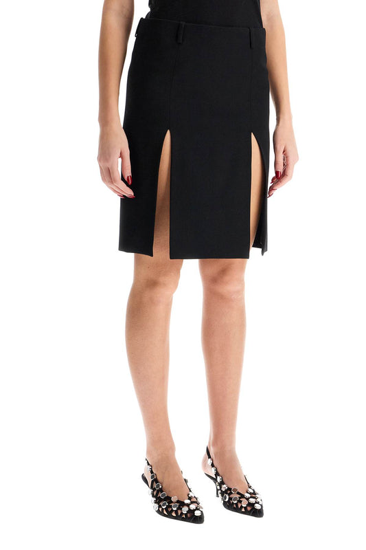 The Attico 'wool skirt with slits' Skirts The Attico