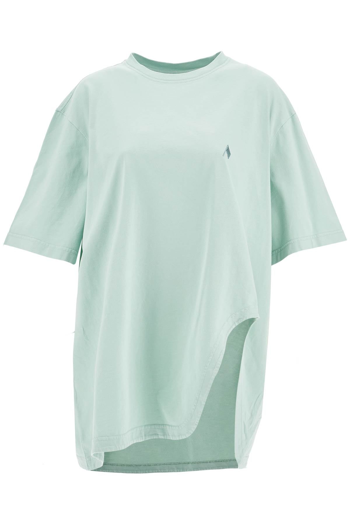 The Attico oversized short sleeve mint green t-shirt Topwear The Attico