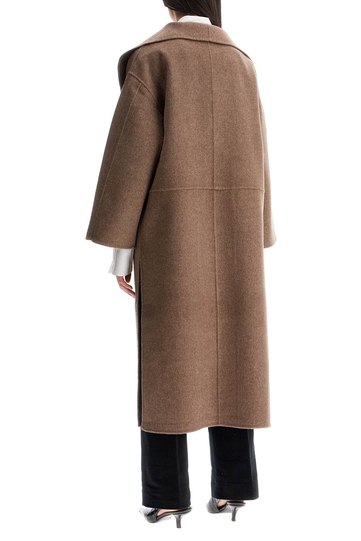 Toteme beige wool and cashmere kimono coat Jackets Toteme