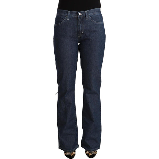 GF Ferre Elegant Flared Cotton Jeans GF Ferre