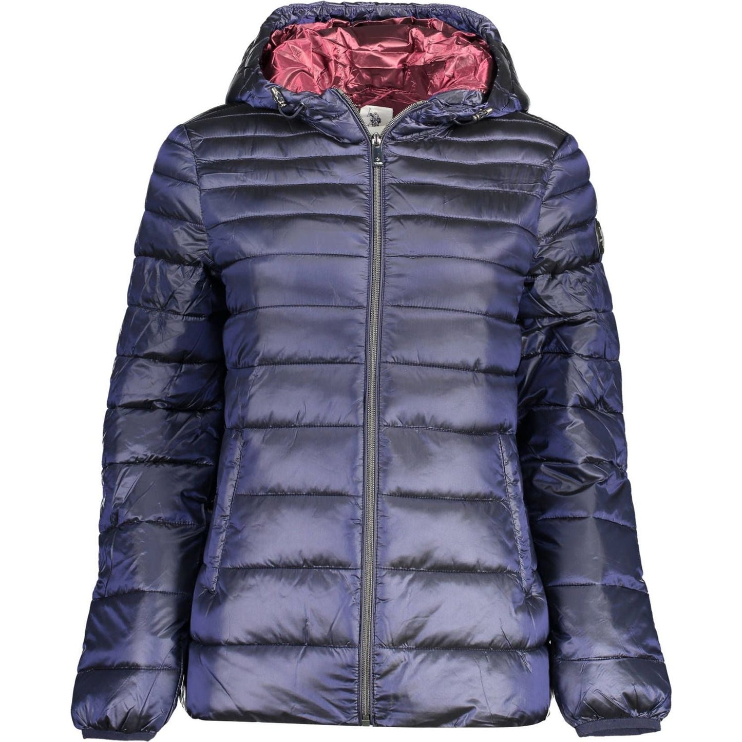 U.S. POLO ASSN. Blue Nylon Women Jacket U.S. POLO ASSN.