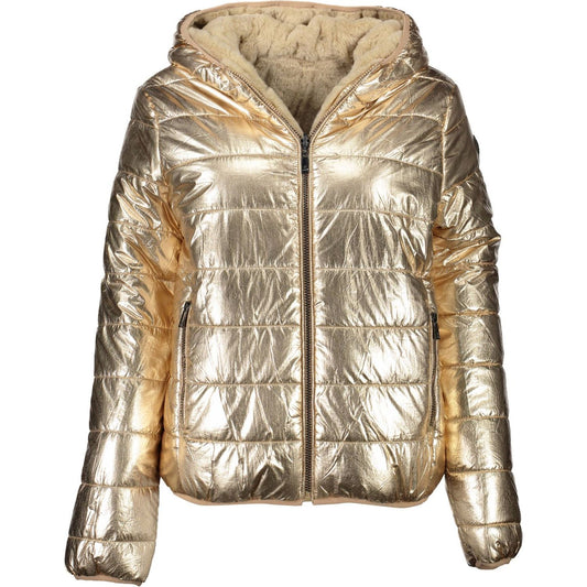 U.S. POLO ASSN. Gold Nylon Women Jacket U.S. POLO ASSN.