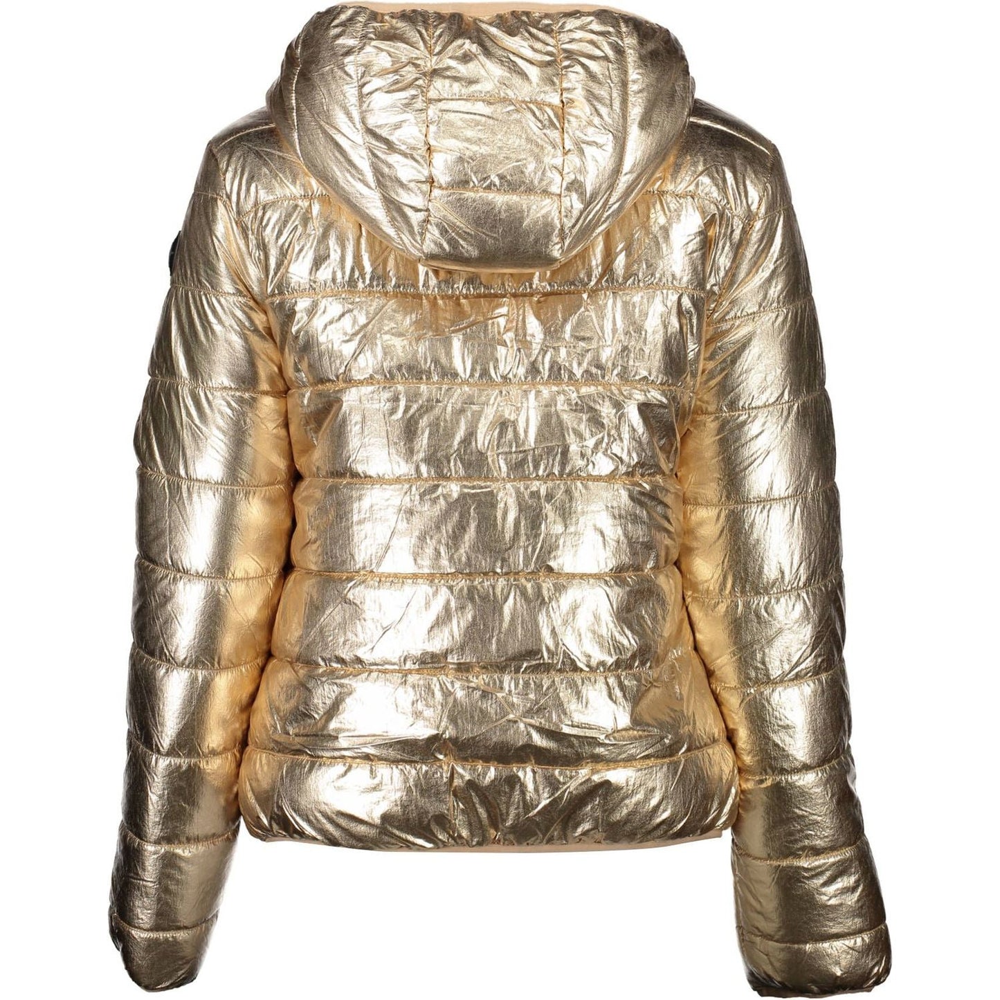 U.S. POLO ASSN. Gold Nylon Women Jacket U.S. POLO ASSN.