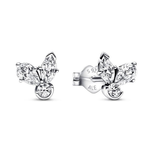 PANDORA JEWELS Mod. SPARKLING HERBARIUM Earrings PANDORA