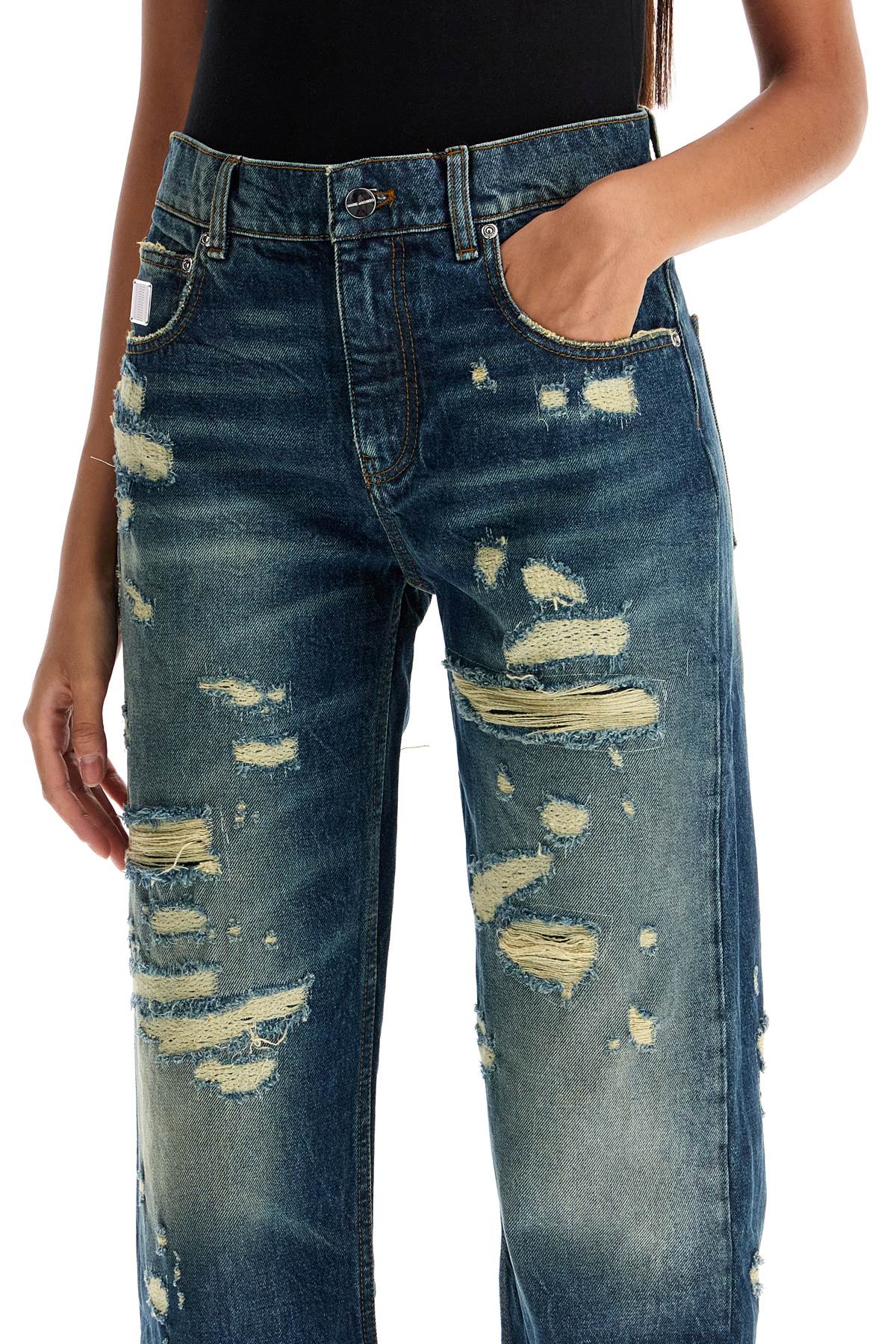 Marc Jacobs jeans 'the rip and repair straight jean Jeans Marc Jacobs