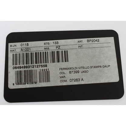 Dolce & Gabbana Green Leather Magnet Money Clip