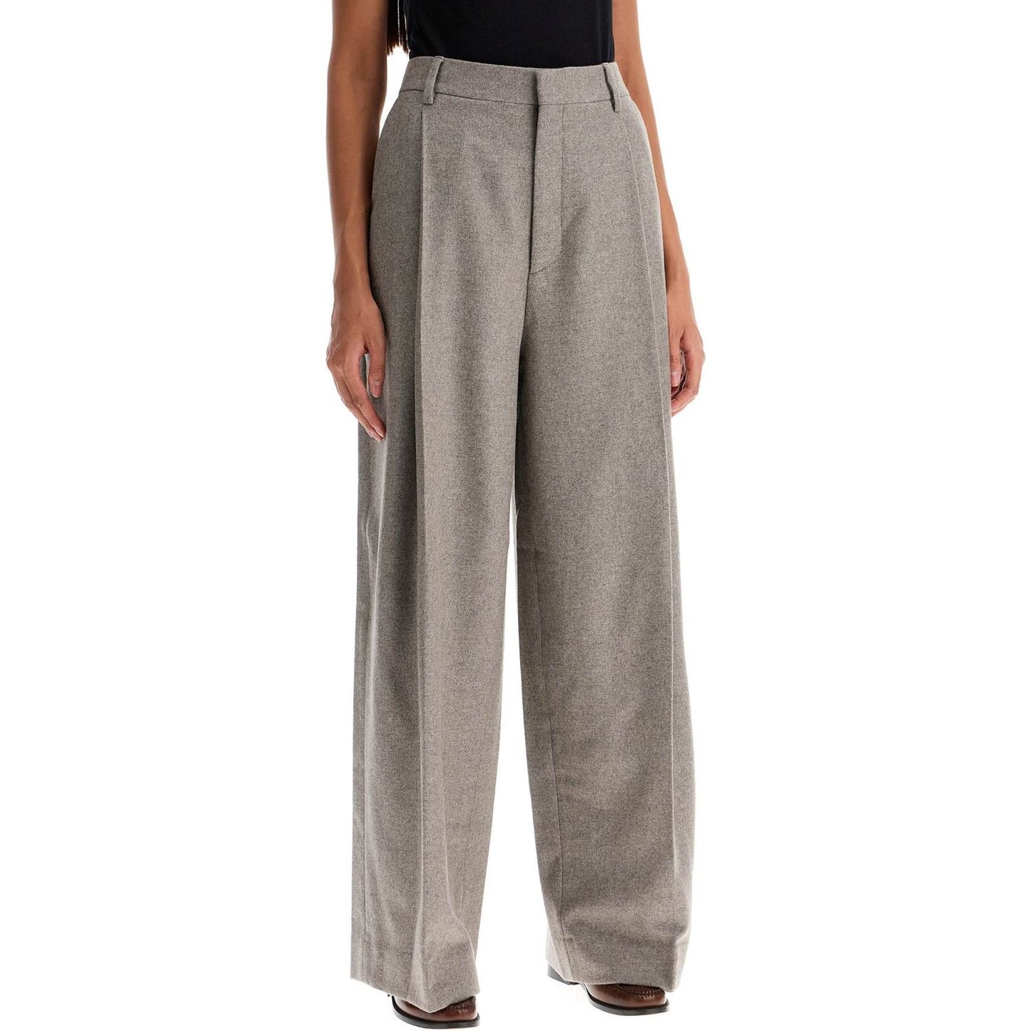 FILIPPA K wide leg flannel trousers Trousers FILIPPA K