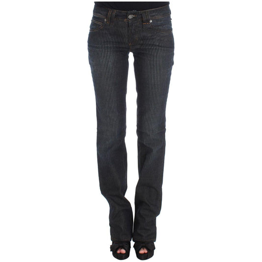 John Galliano Chic Slim Fit Bootcut Designer Jeans John Galliano