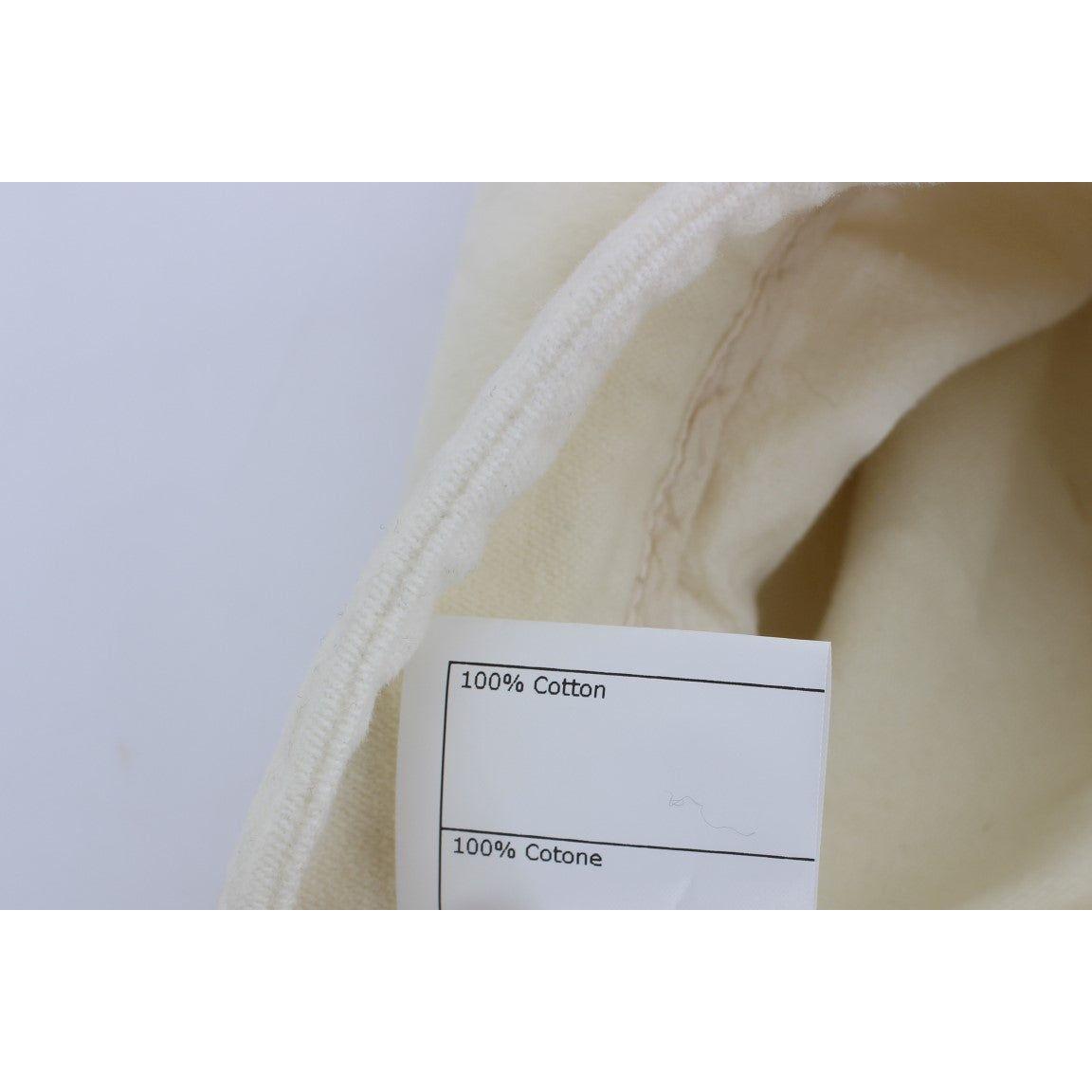 Ermanno Scervino Beige Cotton Capri Cropped Cargo Pants