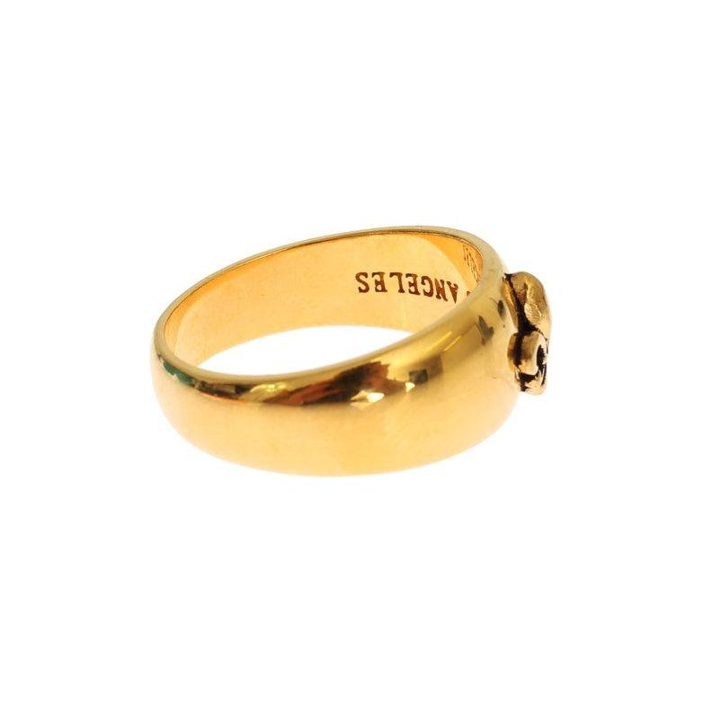 Nialaya Gold Plated 925 Silver Ring