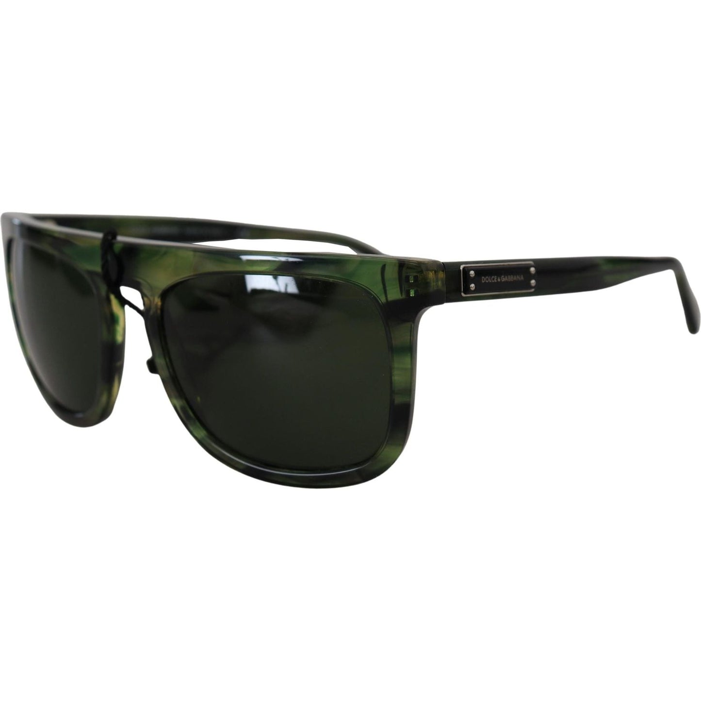 Dolce & Gabbana Chic Green Acetate Women's Sunglasses Dolce & Gabbana