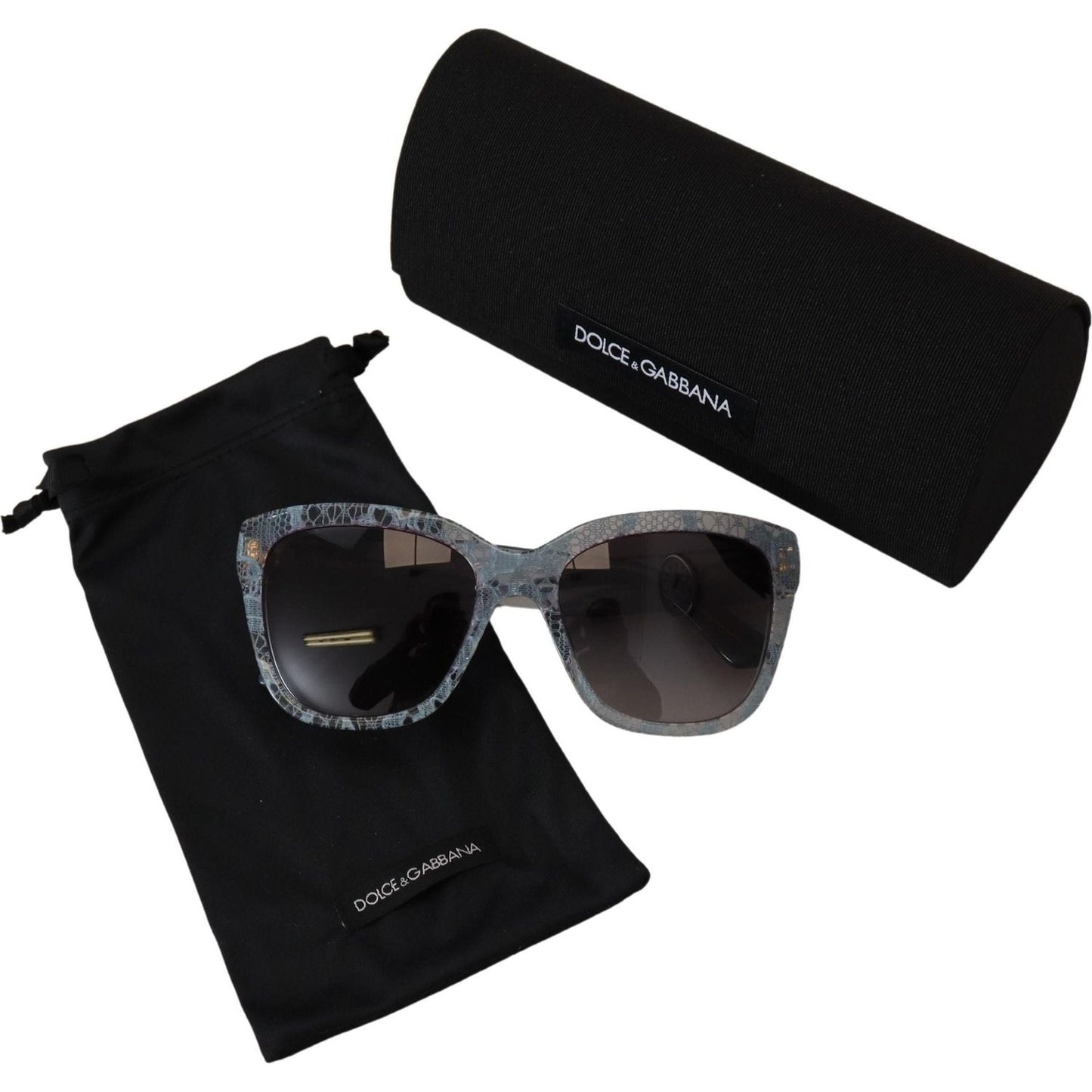 Dolce & Gabbana Elegant Sicilian Lace-Infused Women's Sunglasses Dolce & Gabbana