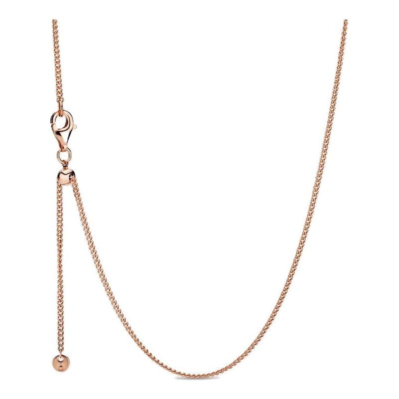 PANDORA JEWELS Mod. CURB CHAIN Necklace PANDORA