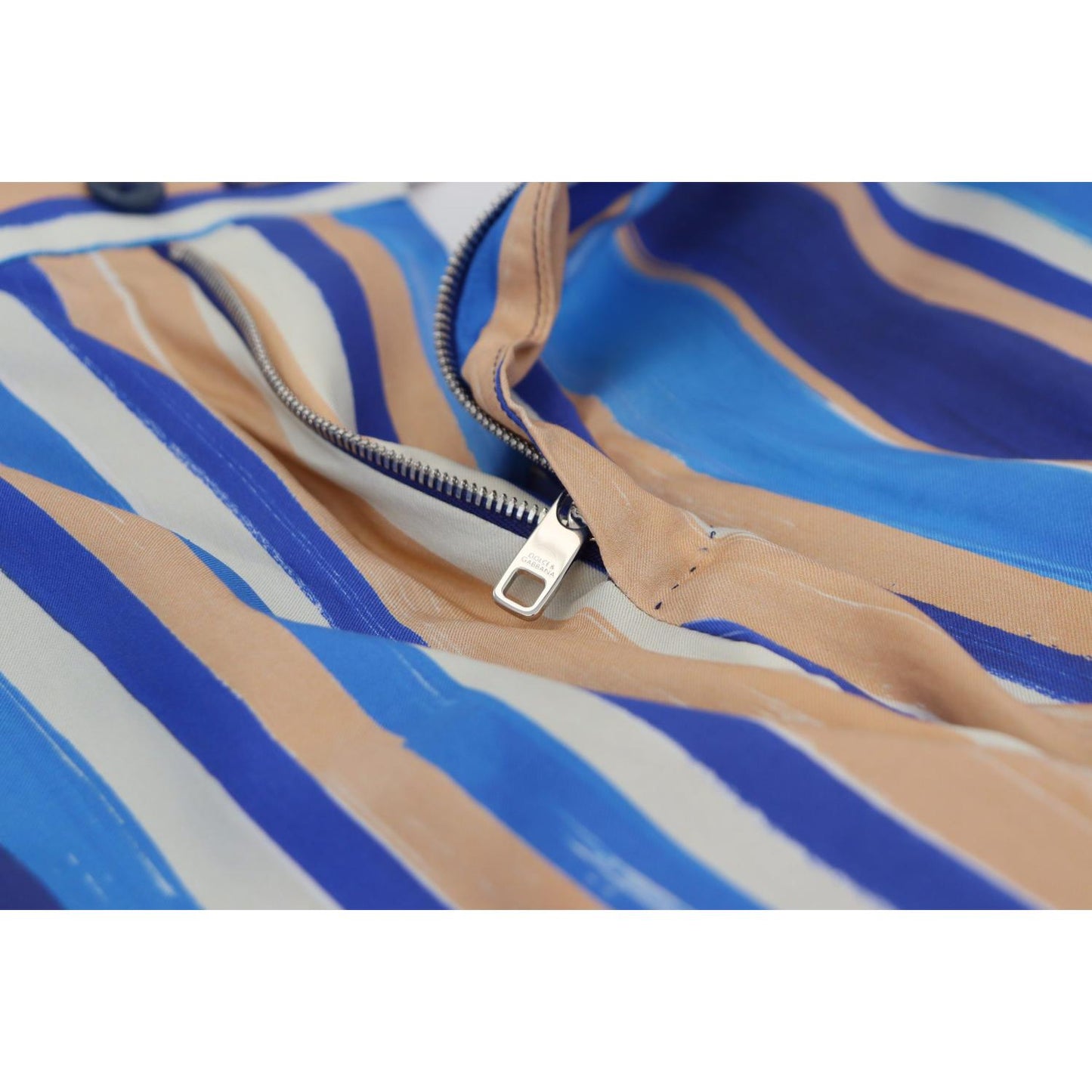 Dolce & Gabbana Sleek Striped Slim Fit Chinos Dolce & Gabbana