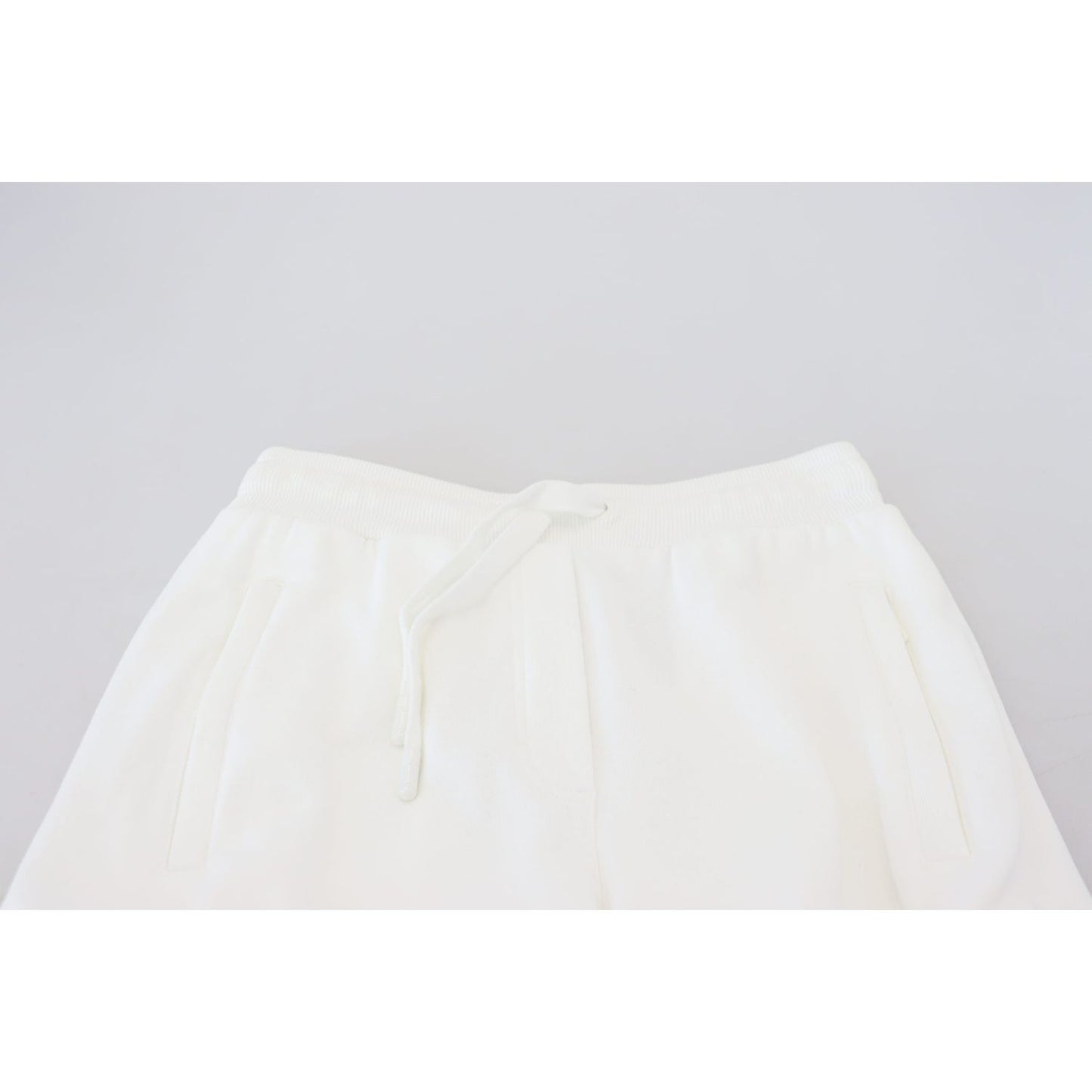 Dolce & Gabbana Elegant White Cotton Trousers Dolce & Gabbana