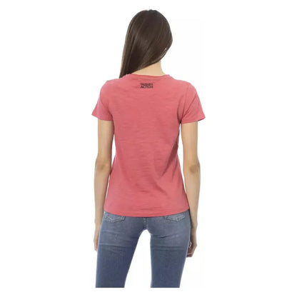 Trussardi Action Multicolor Cotton Women T-Shirt