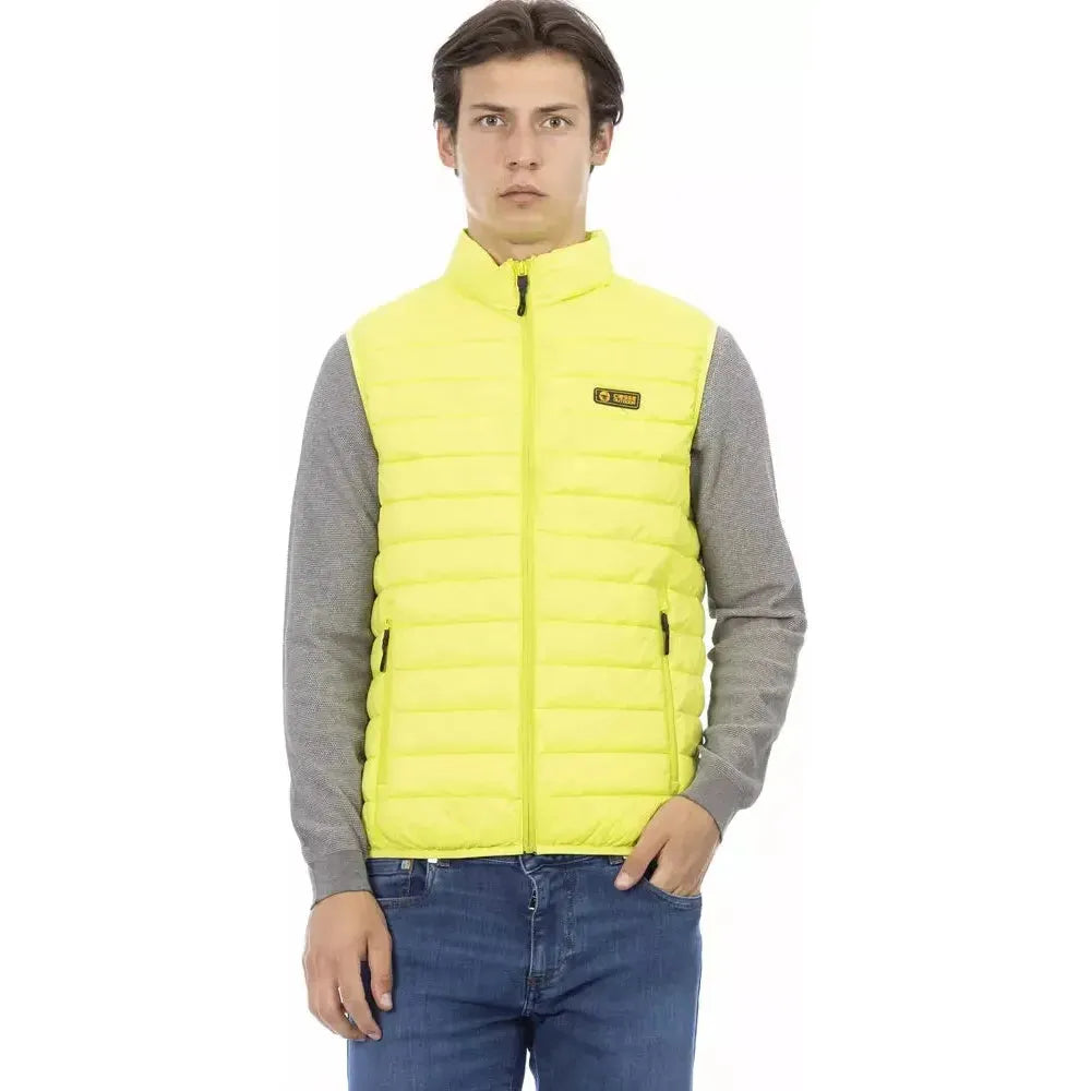 Ciesse Outdoor Yellow Polyester Men Jacket