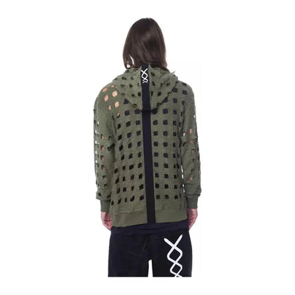 Nicolo Tonetto Army Cotton Men Sweater