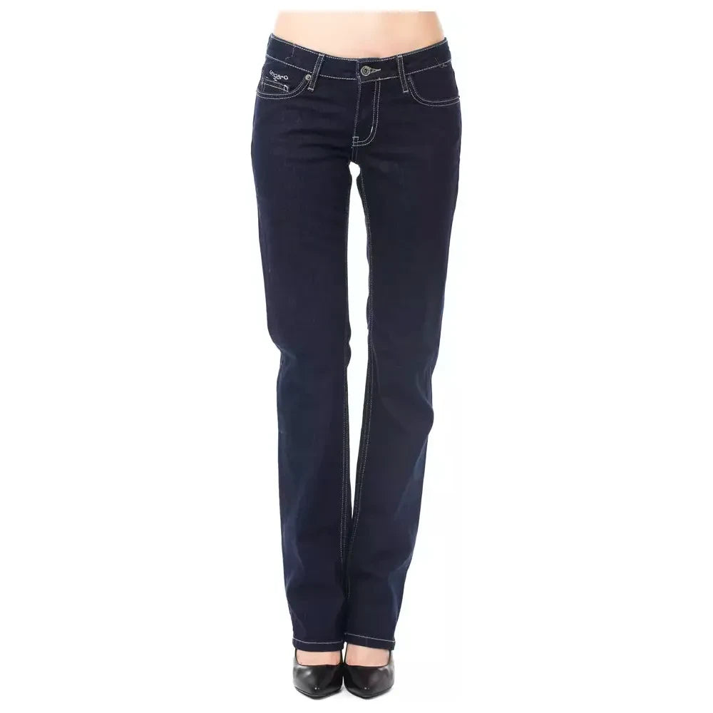 Ungaro Fever Blue Cotton Women Jeans