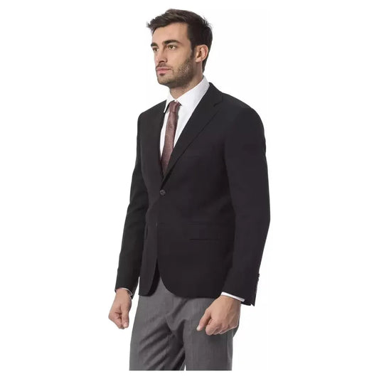 Billionaire Italian Couture Black Wool Men's Blazer Billionaire Italian Couture