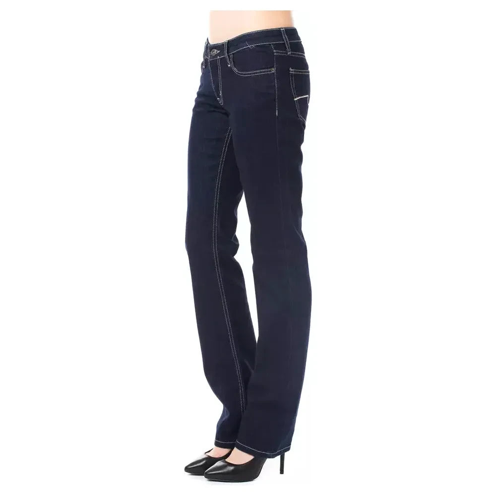 Ungaro Fever Blue Cotton Women Jeans