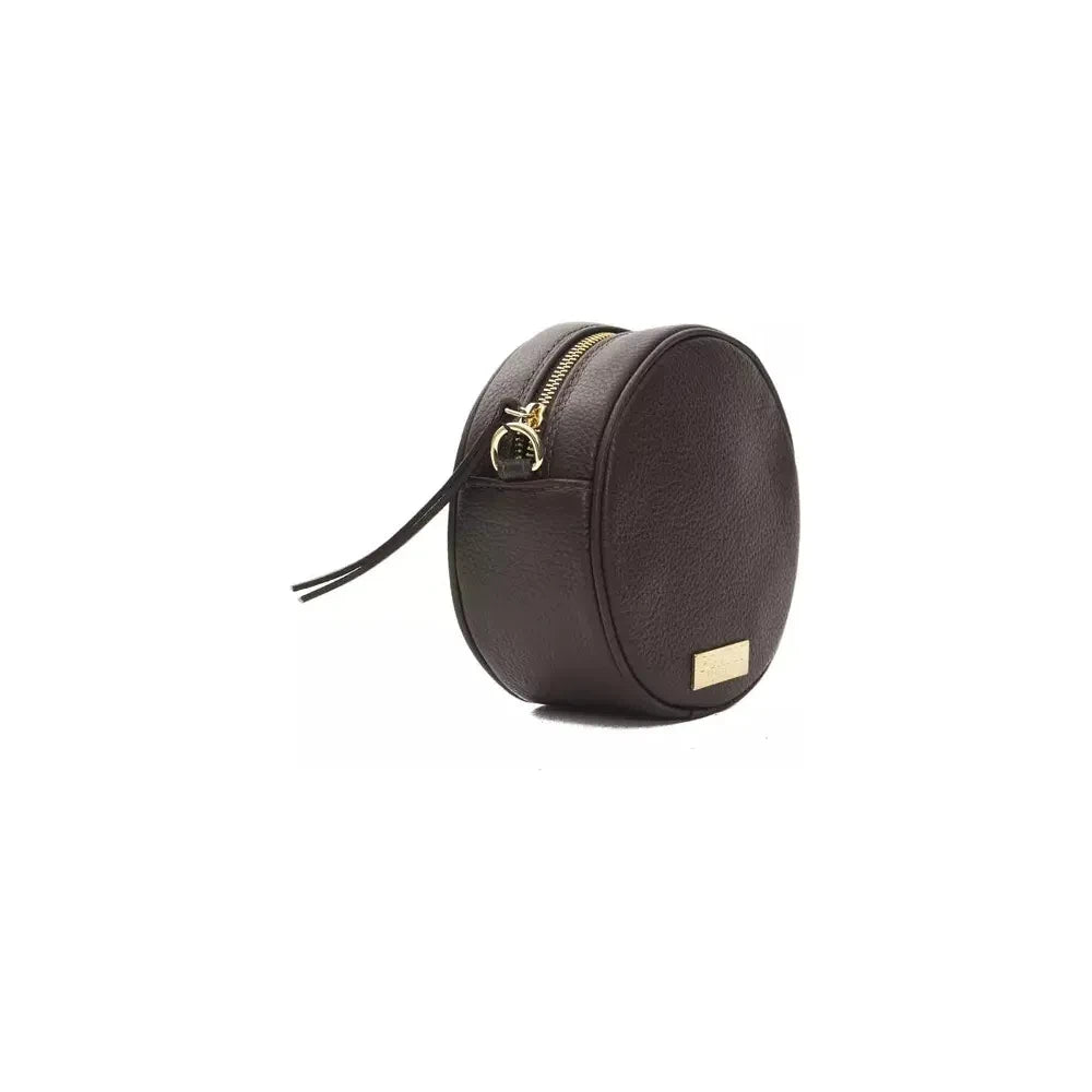 Pompei Donatella Brown Leather Women Crossbody Bag 1728,67345744032,Bags,Brown,Crossbody Bags - Bags,Crossbody Bags - Women - Bags,New with tags,Pompei Donatella,Women,Women - Bags