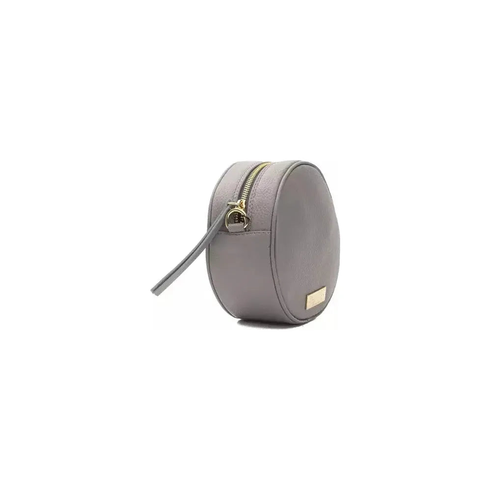 Pompei Donatella Gray Leather Women Crossbody Bag 1728,67345744032,Bags,Crossbody Bags - Bags,Crossbody Bags - Women - Bags,Gray,New with tags,Pompei Donatella,Women,Women - Bags