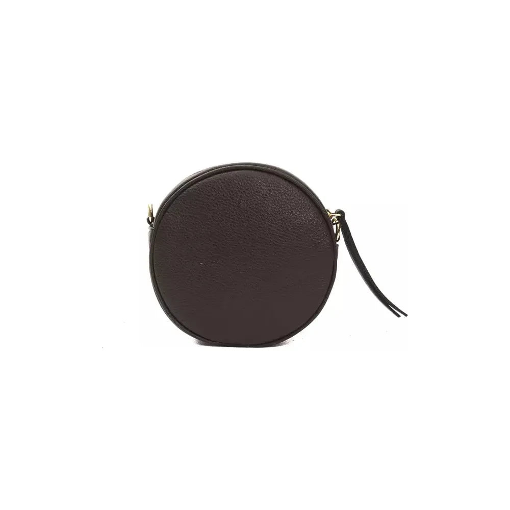 Pompei Donatella Brown Leather Women Crossbody Bag 1728,67345744032,Bags,Brown,Crossbody Bags - Bags,Crossbody Bags - Women - Bags,New with tags,Pompei Donatella,Women,Women - Bags