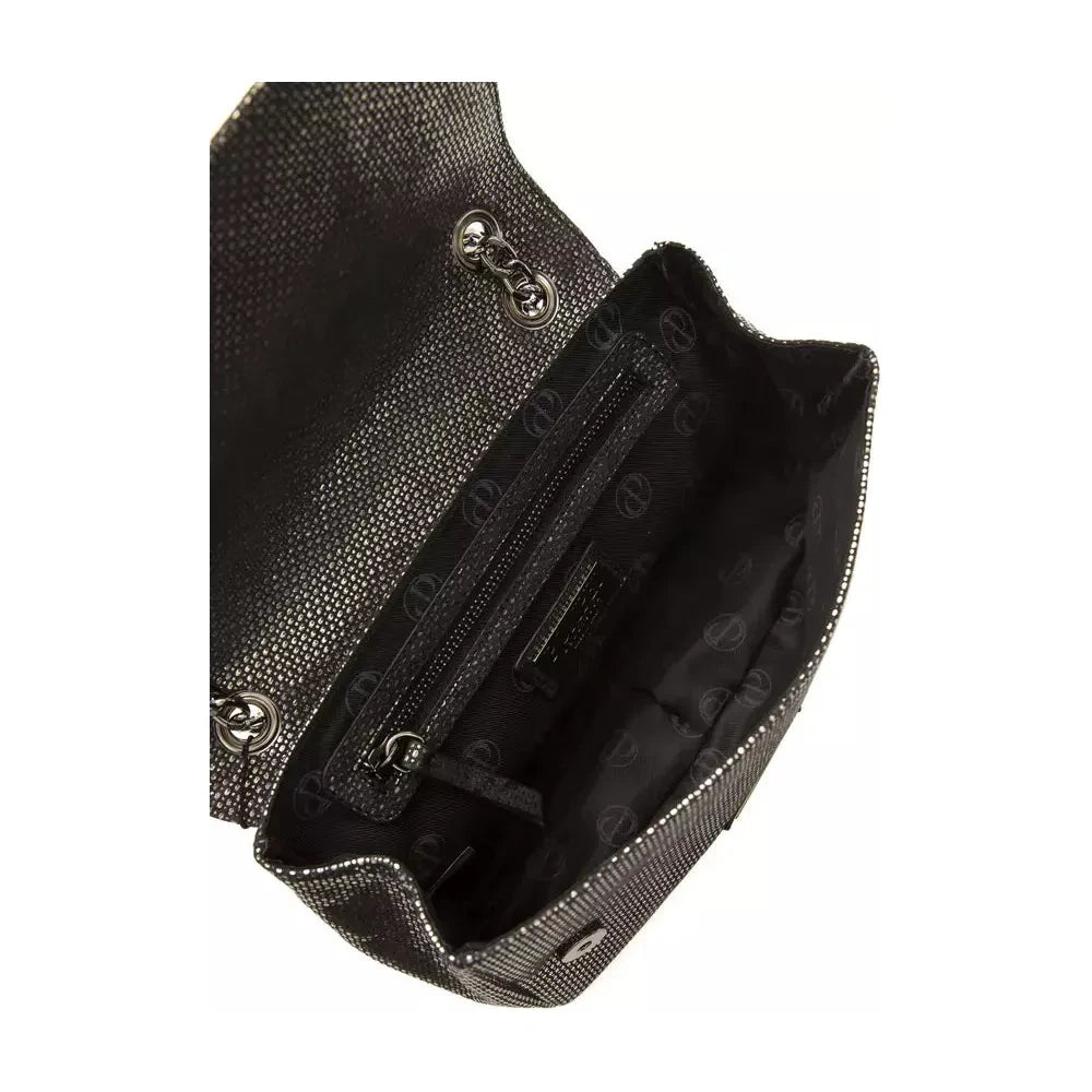 Pompei Donatella Gray Leather Women Crossbody Bag 1728,67345744032,Bags,Crossbody Bags - Bags,Crossbody Bags - Women - Bags,Gray,New with tags,Pompei Donatella,Women,Women - Bags