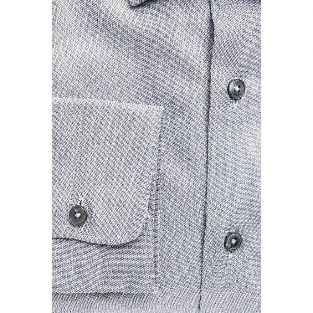 Robert Friedman Beige Cotton Men Shirt