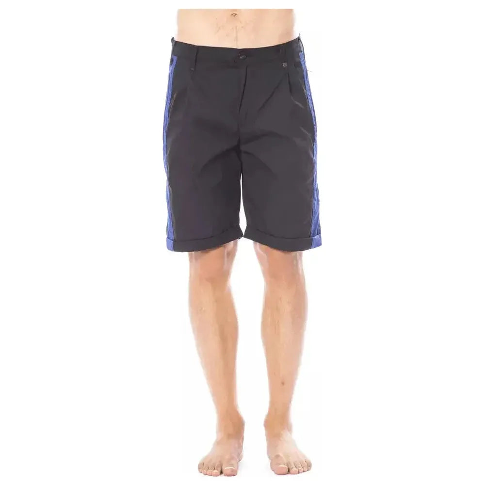 Verri Black Cotton Men's Casual Short 1728,67345744032,Black,Clothing,Knee Length - Shorts - Clothing,Men,Men - Clothing,New with tags,Shorts - Clothing,Shorts - Men - Clothing,Verri,W30,W31,W32,W33,W36,W38