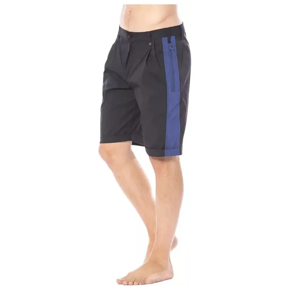Verri Black Cotton Men's Casual Short 1728,67345744032,Black,Clothing,Knee Length - Shorts - Clothing,Men,Men - Clothing,New with tags,Shorts - Clothing,Shorts - Men - Clothing,Verri,W30,W31,W32,W33,W36,W38
