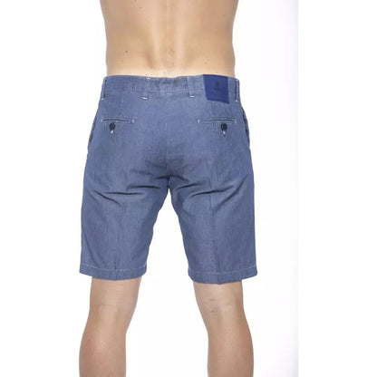 Armata Di Mare Blue Cotton Shorts