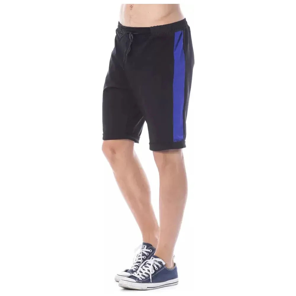 Verri Black Cotton Men's Short