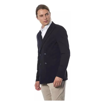 Verri Blue Viscose Men Blazer 1728,67345744032,Blazers - Men - Clothing,Blazers - Suits & Blazers - Clothing,Blue,Clothing,IT48 | M,IT50 | L,IT52 | XL,IT54 | XXL,Men,Men - Clothing,New with tags,Suits & Blazers - Clothing,Verri