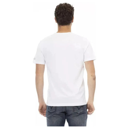 Trussardi Action White Cotton Men's T-Shirt