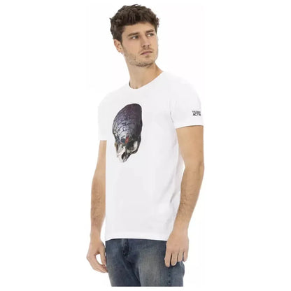 Trussardi Action White Cotton Men's T-Shirt