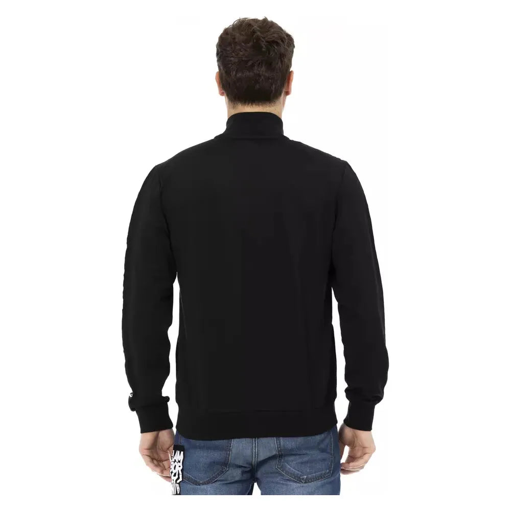 Automobili Lamborghini Sleek Zippered Sweatshirt with Shield Logo Automobili Lamborghini