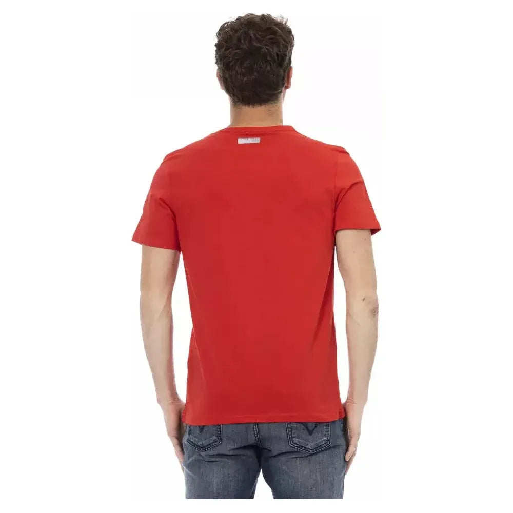 Bikkembergs Red Cotton Men T-Shirt