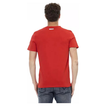Bikkembergs Red Cotton Men T-Shirt