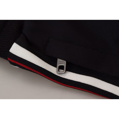 Dolce & Gabbana Black DG Print Mens Jogger Pants