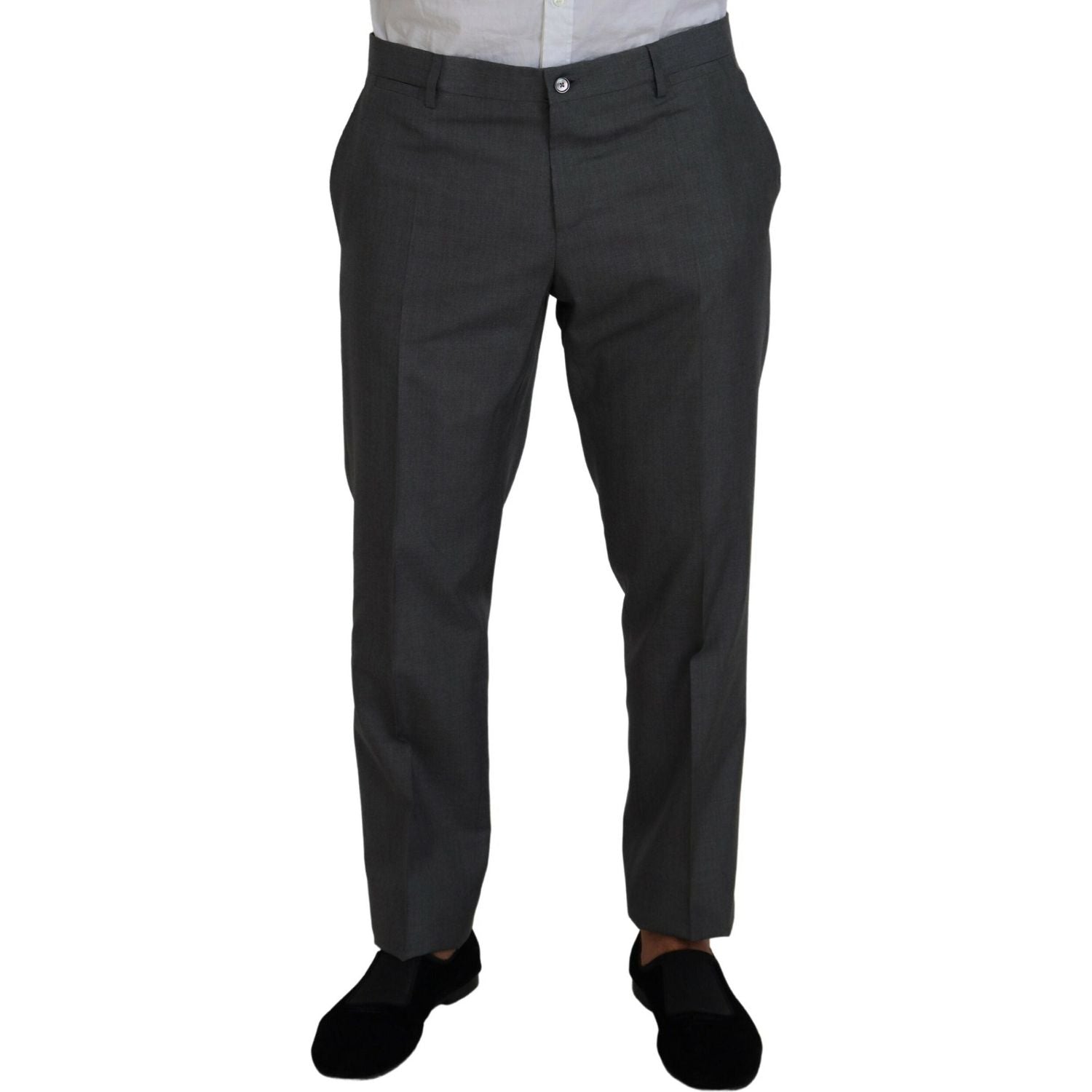 Dolce & Gabbana Gray MARTINI 3 Piece Slim Fit Suit