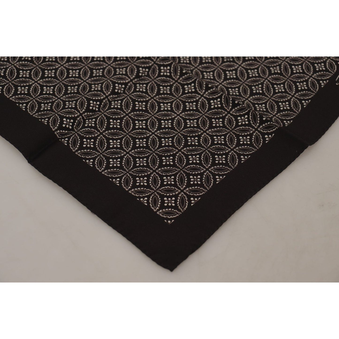 Dolce & Gabbana Elegant Square Silk Men's Scarf Dolce & Gabbana