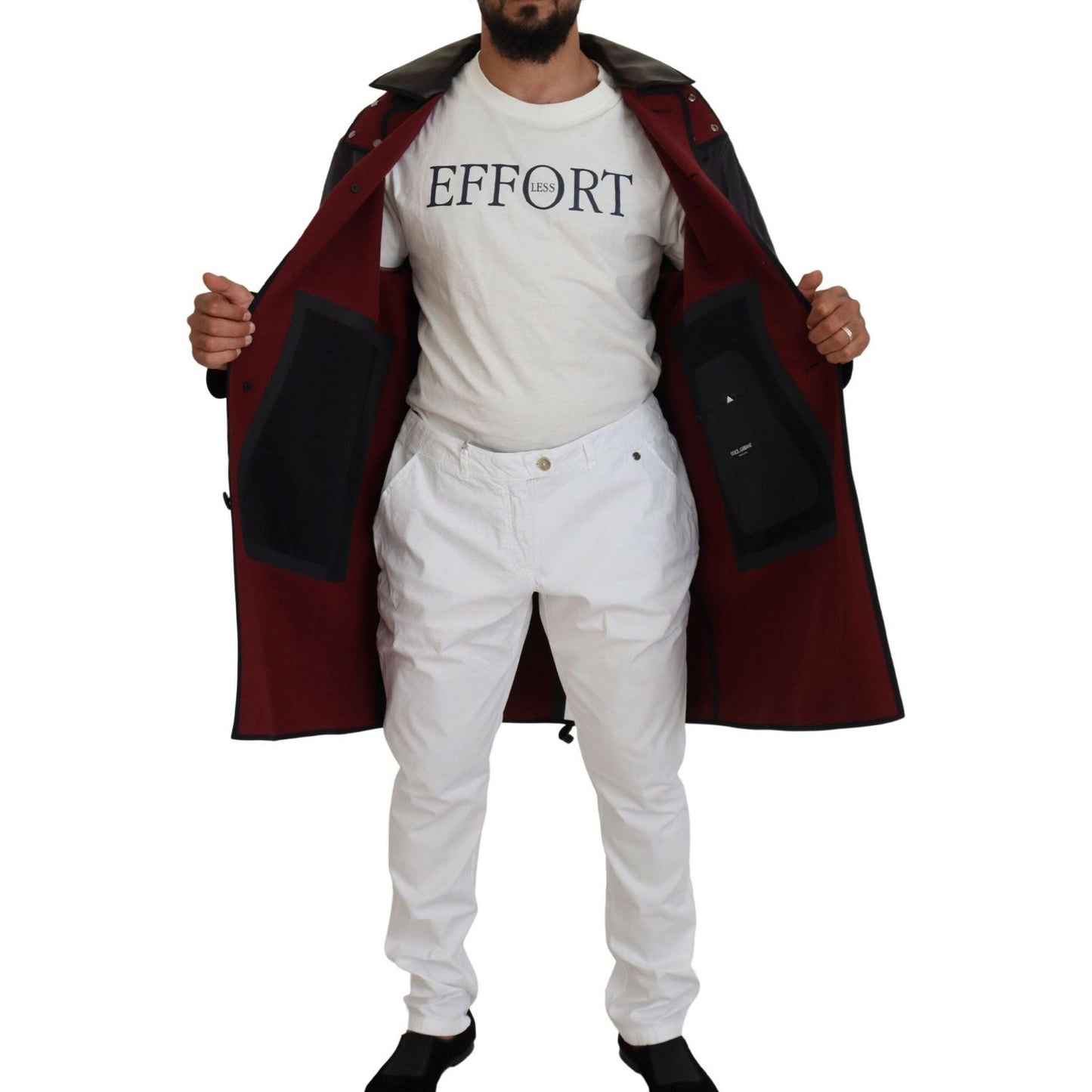 Dolce & Gabbana Black Trench Hooded Parka Cotton Jacket 1728,67345645728,Black,Clothing,Dolce & Gabbana,IT44 | XS,IT46 | S,IT48 | M,IT50 | L,IT54 | XXL,Jackets & Coats - Clothing,Jackets - Men - Clothing,Material: 100% Cotton,Men,Men - Clothing,New with t