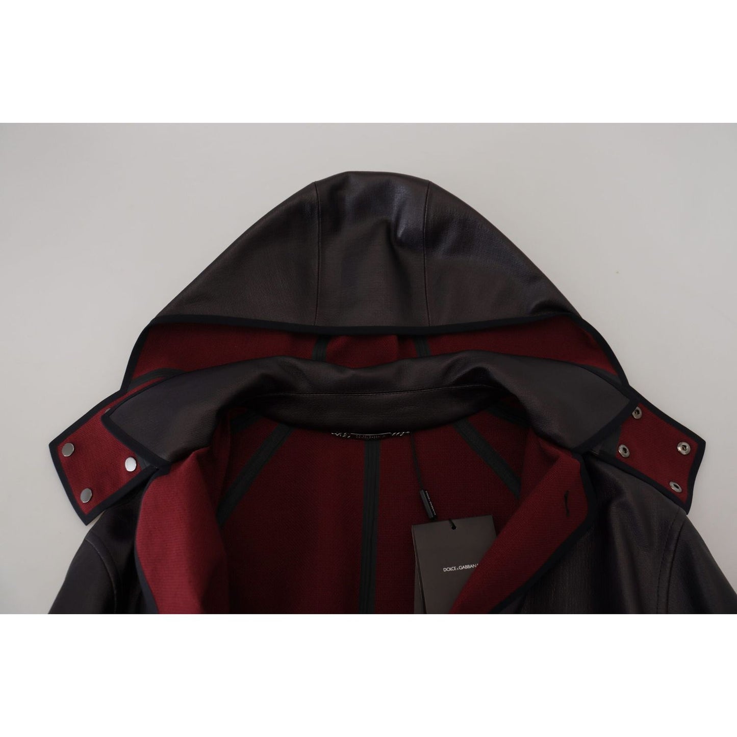 Dolce & Gabbana Black Trench Hooded Parka Cotton Jacket 1728,67345645728,Black,Clothing,Dolce & Gabbana,IT44 | XS,IT46 | S,IT48 | M,IT50 | L,IT54 | XXL,Jackets & Coats - Clothing,Jackets - Men - Clothing,Material: 100% Cotton,Men,Men - Clothing,New with t