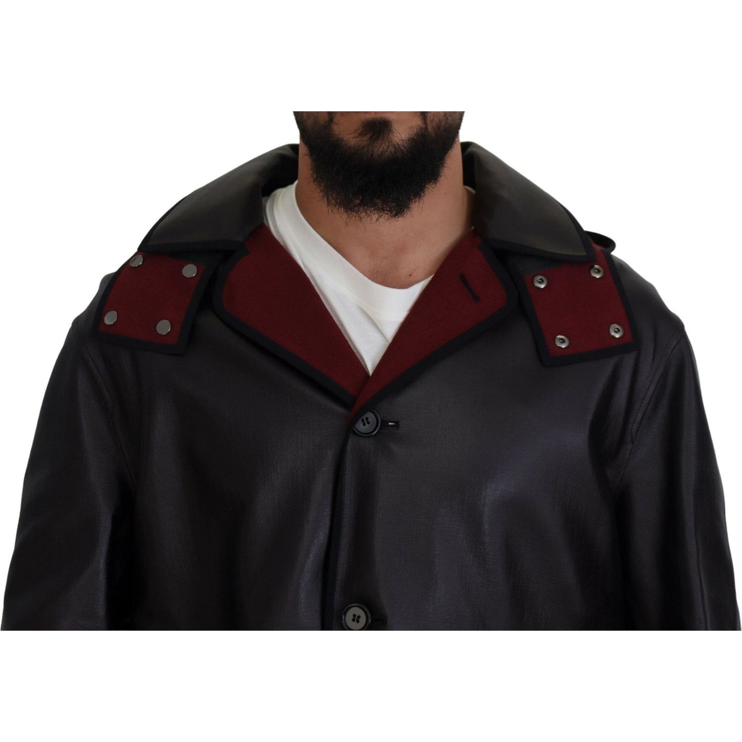 Dolce & Gabbana Black Trench Hooded Parka Cotton Jacket 1728,67345645728,Black,Clothing,Dolce & Gabbana,IT44 | XS,IT46 | S,IT48 | M,IT50 | L,IT54 | XXL,Jackets & Coats - Clothing,Jackets - Men - Clothing,Material: 100% Cotton,Men,Men - Clothing,New with t