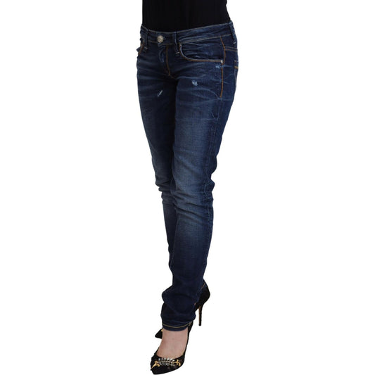 Acht Chic Low Waist Designer Skinny Jeans Acht